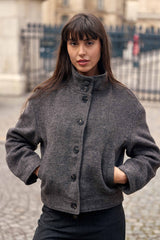 Manteau gris - Nelcy