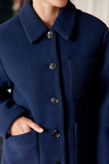 Manteau marine - Nita