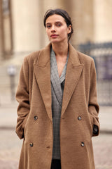 Manteau long camel - Nour