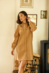 Robe beige - Riya
