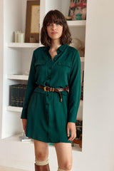 Robe vert anglais - Roni