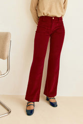 Pantalon bordeaux - Sonny