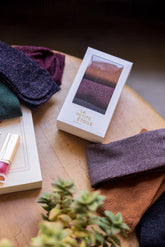 Chaussettes pailletées Sparkle - Bordeaux/Camel/Marine