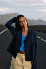 Veste croisée marine - Verly