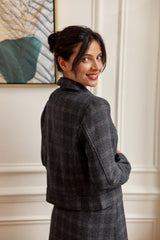 Veste à carreaux - Virgin