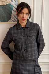 Veste à carreaux - Virgin