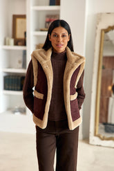 Veste bordeaux - Vonnie