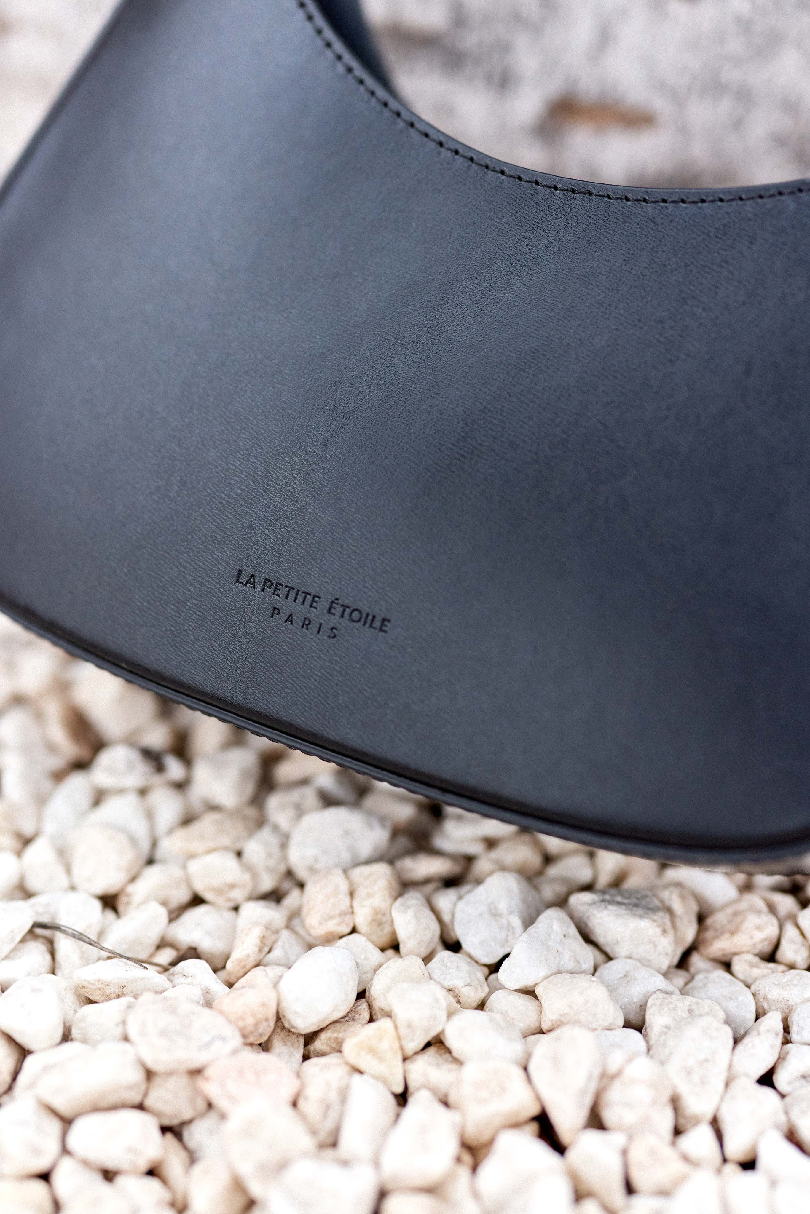 Sac en cuir noir - Adam