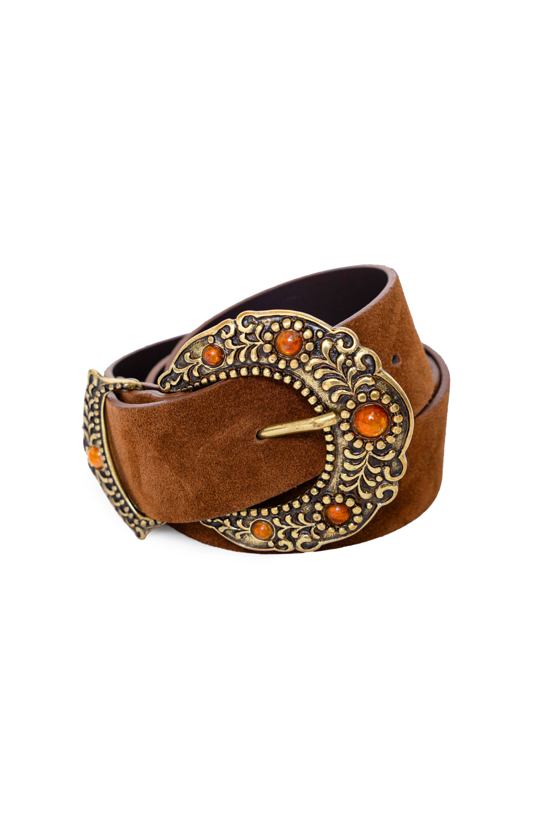 Ceinture cuir marron - Aicha