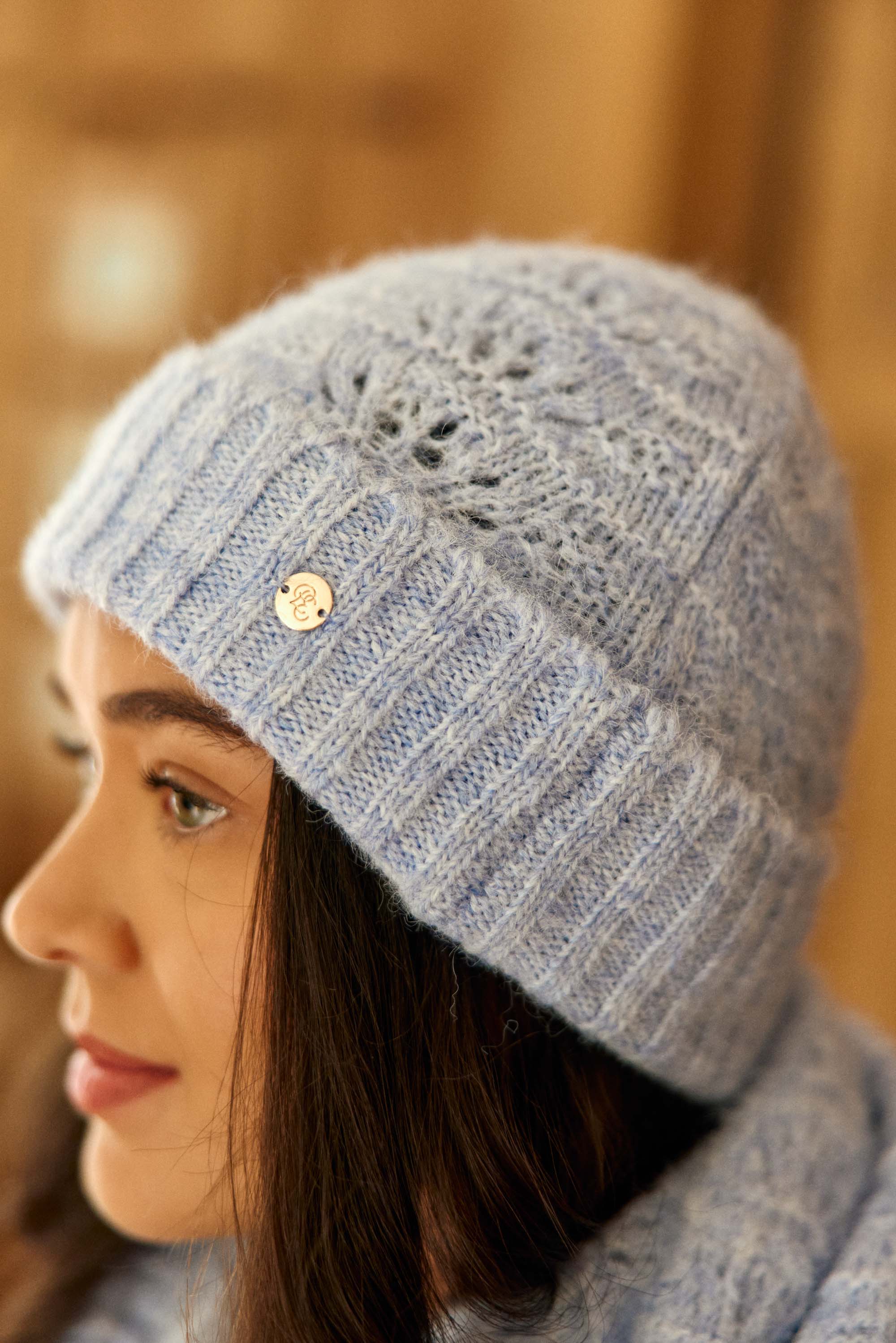 Bonnet bleu ciel - Aki