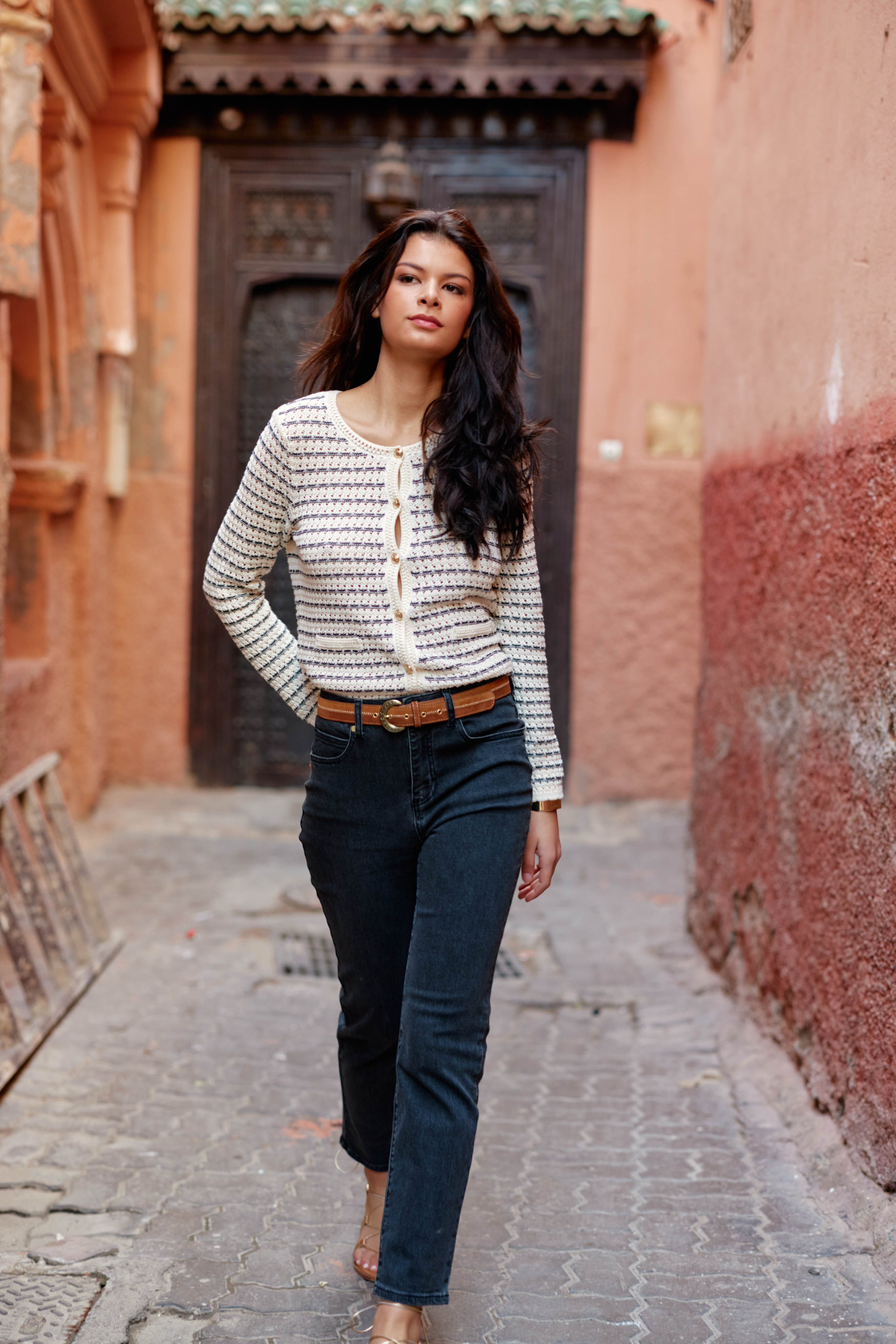 Ceinture camel - Alan