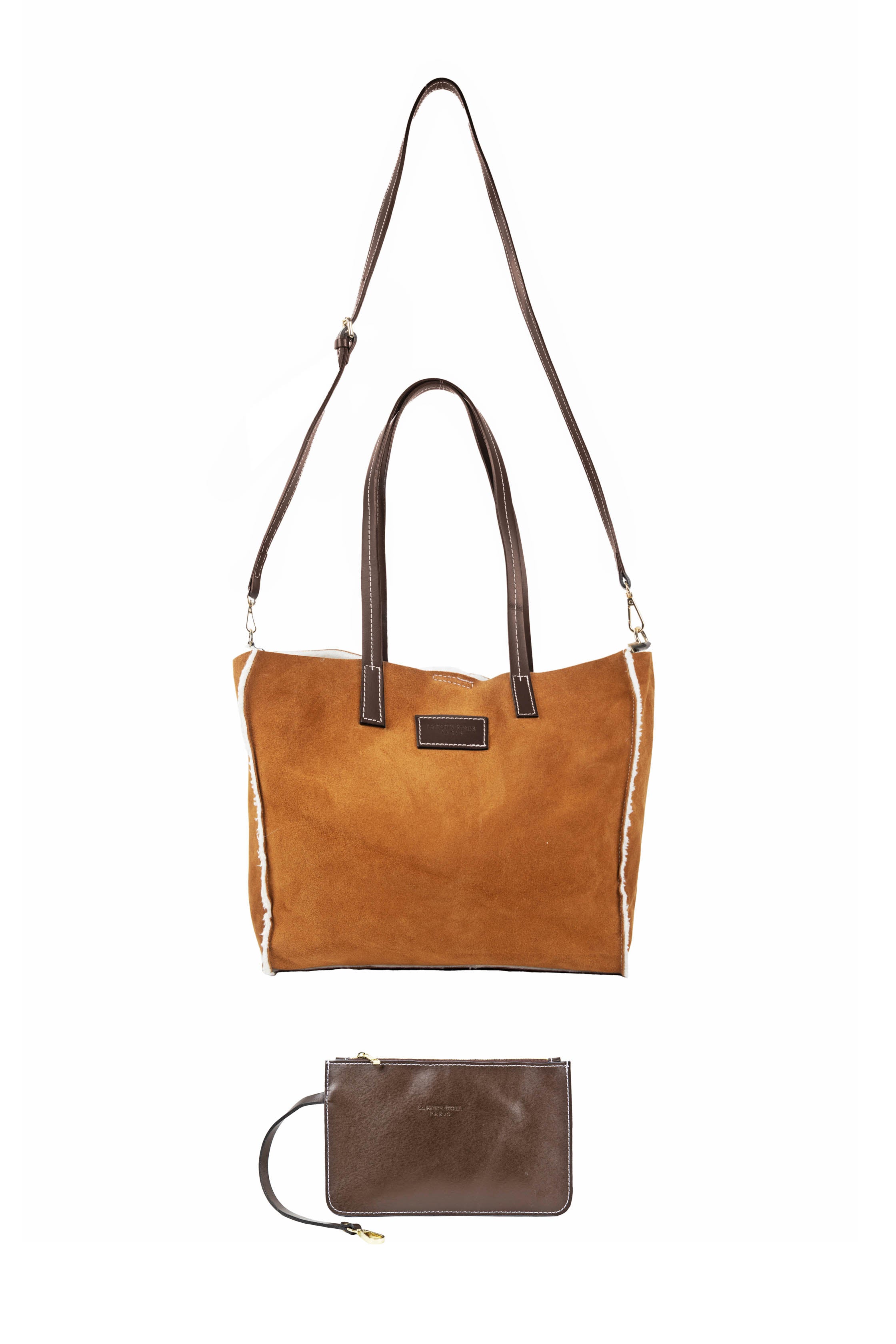 Sac cabas en cuir camel - Aldo