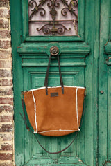 Sac cabas en cuir camel - Aldo