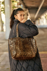Sac cabas en cuir Aldo - Léopard