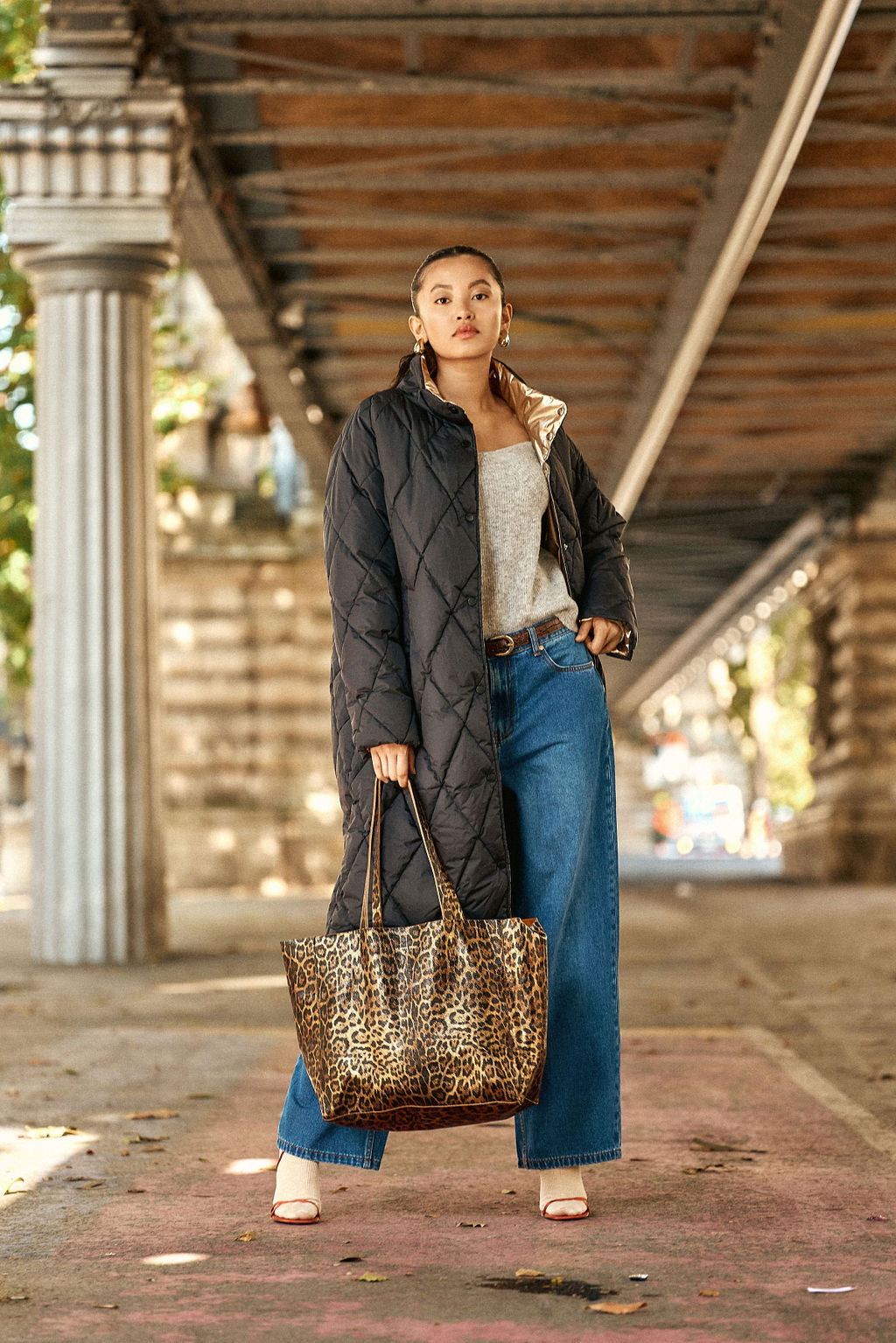 Sac cabas en cuir Aldo - Léopard