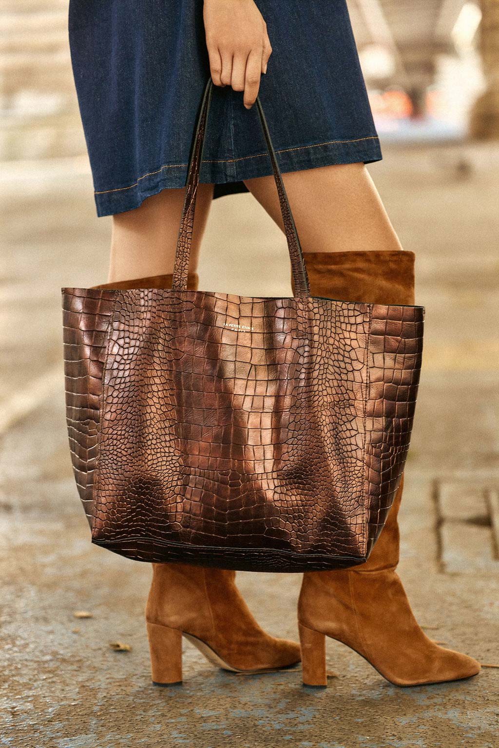 Sac cabas en cuir python - Aldo