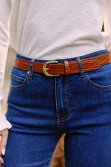 Ceinture camel - Amadeus