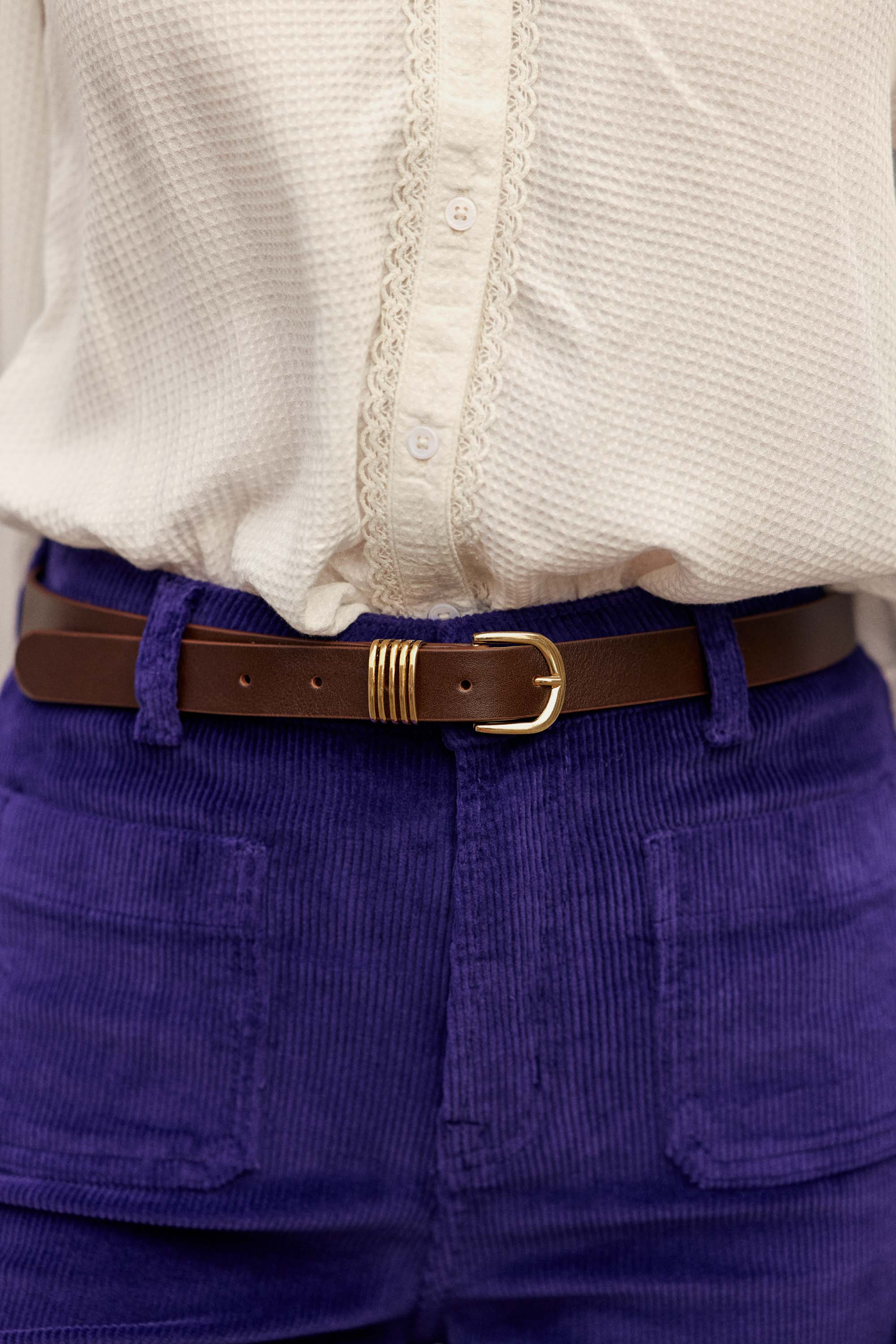 Ceinture marron - Ana