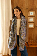 Echarpe bleue - Anouk