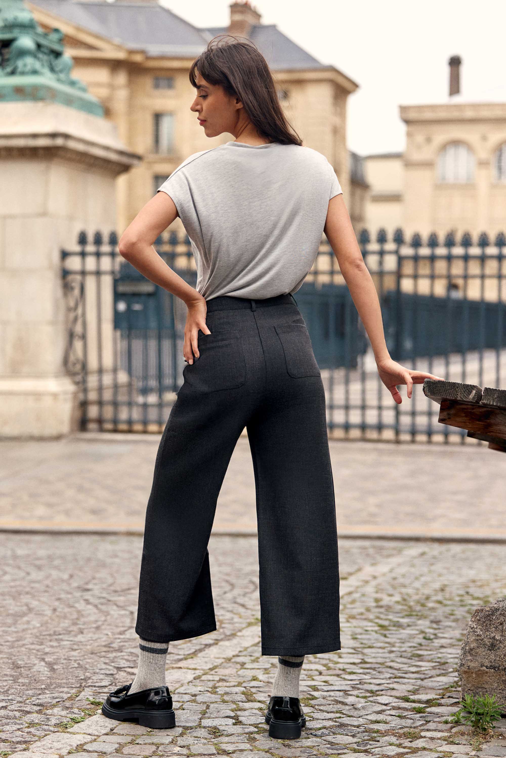 Pantalon anthracite - Atlana