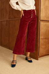 Pantalon bordeaux - Atlanta