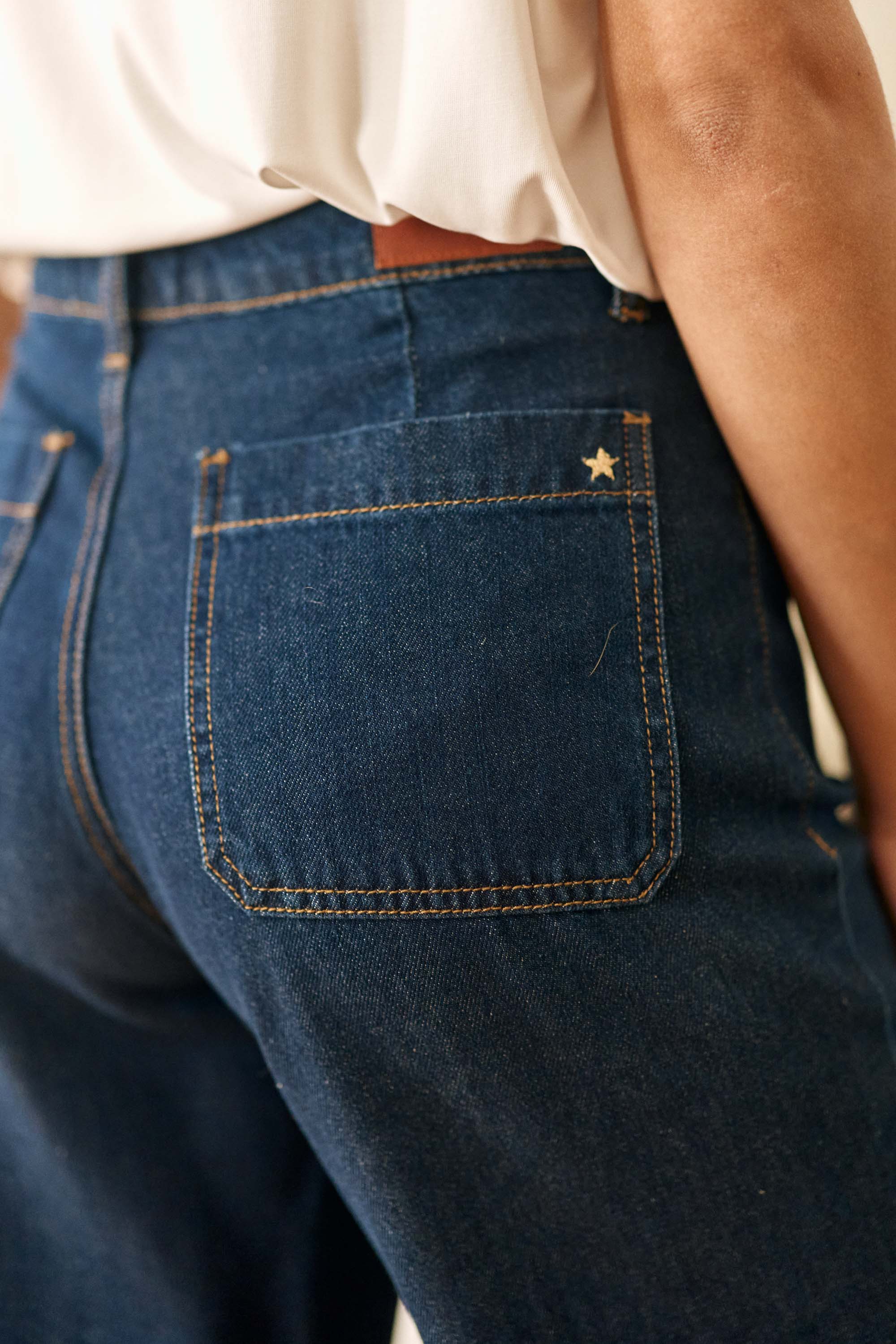 Jean taille haute brut - Atlanta