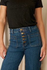 Jean taille haute wash - Atlanta