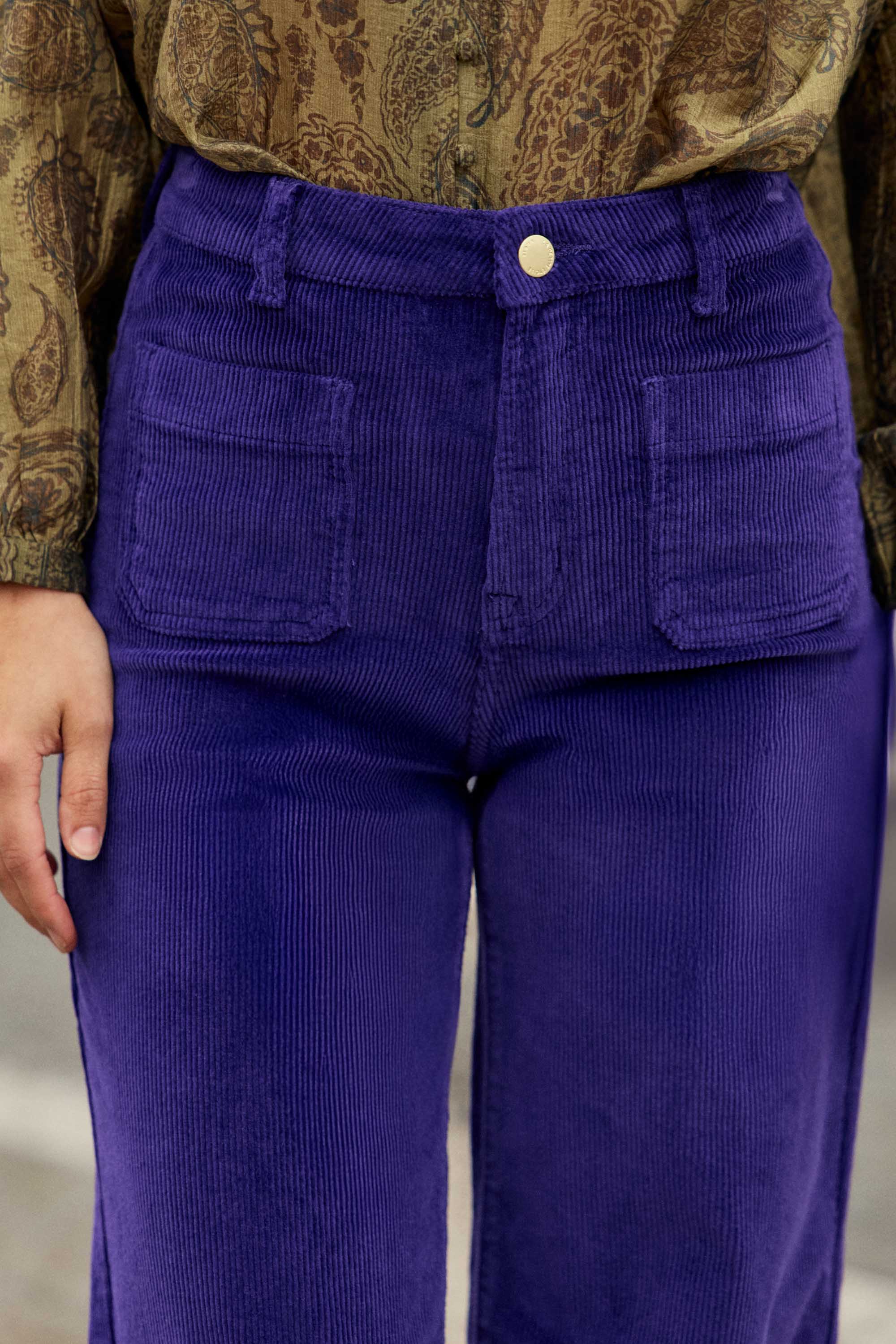 Pantalon violet - Atlanty