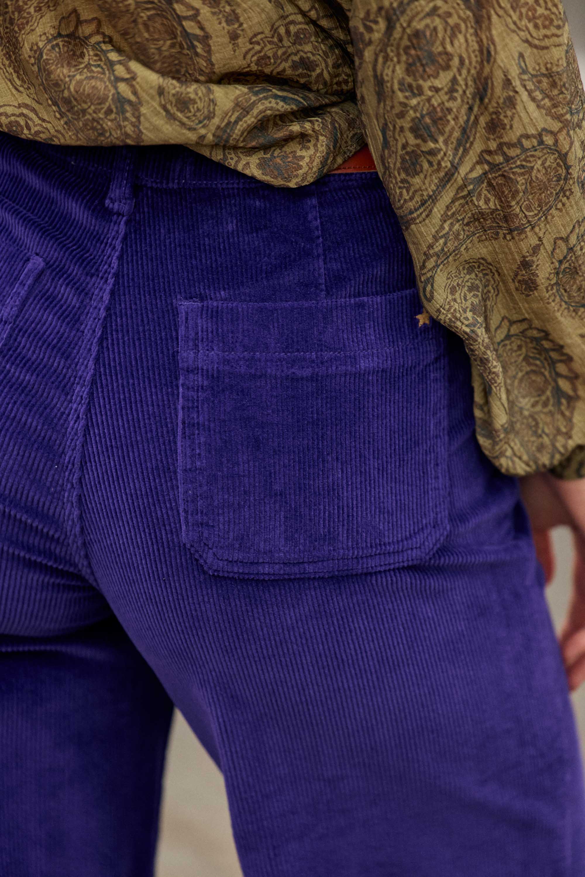 Pantalon violet - Atlanty