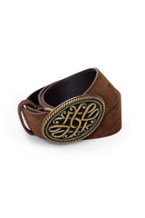 Ceinture cuir marron - Aurore
