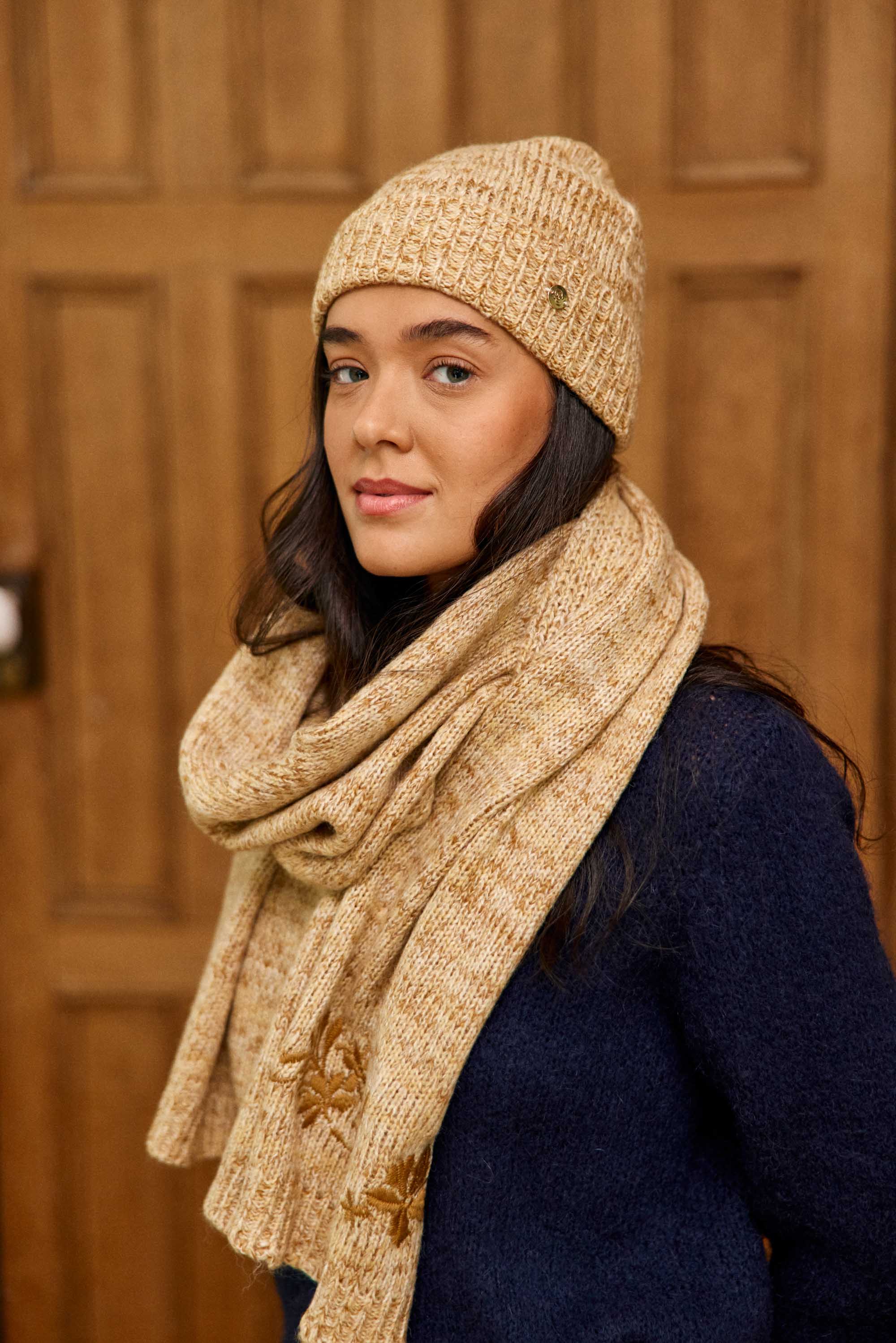 Echarpe beige - Arey