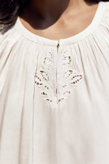 Blouse ample brodée - Bary