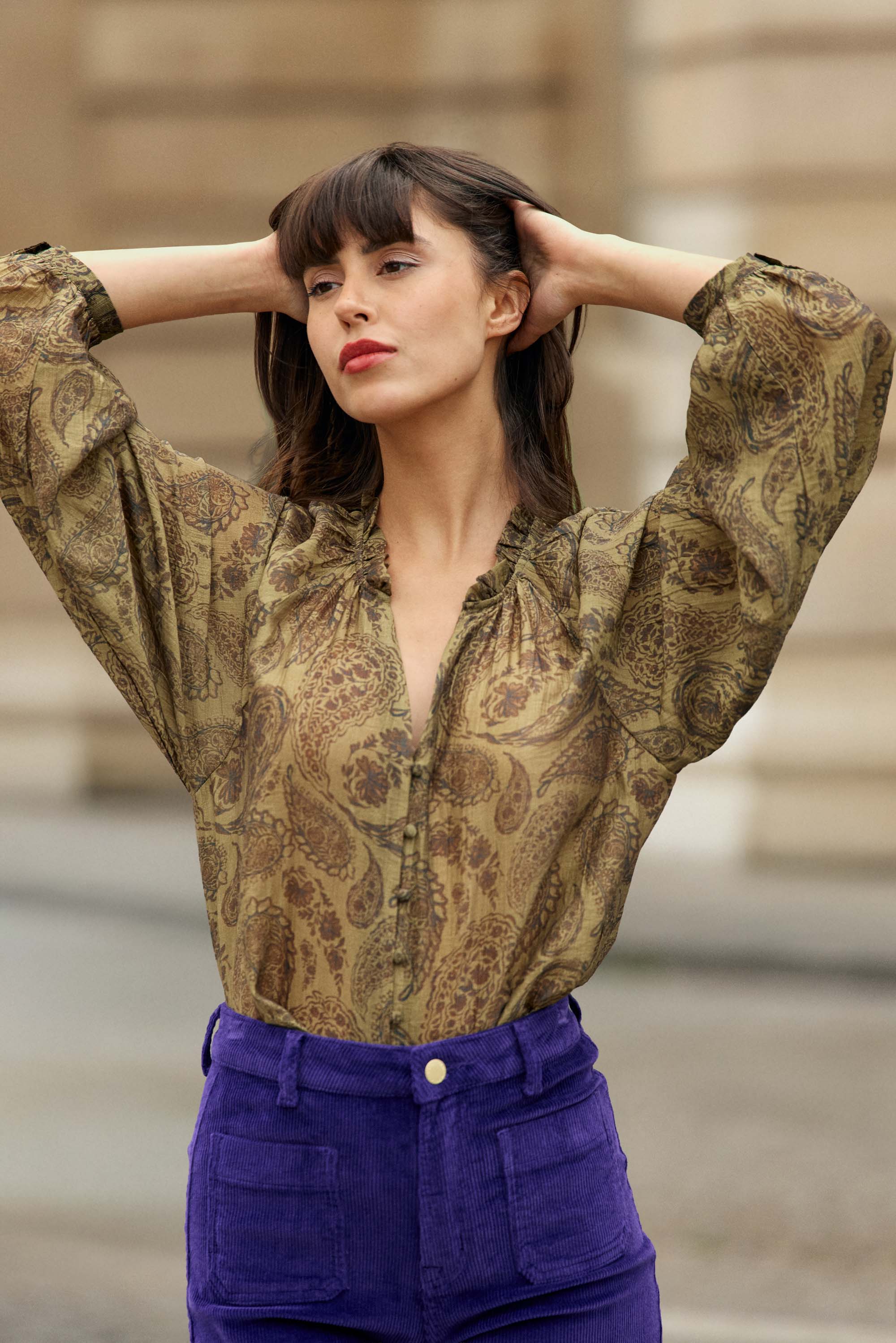 Blouse cachemire - Beila