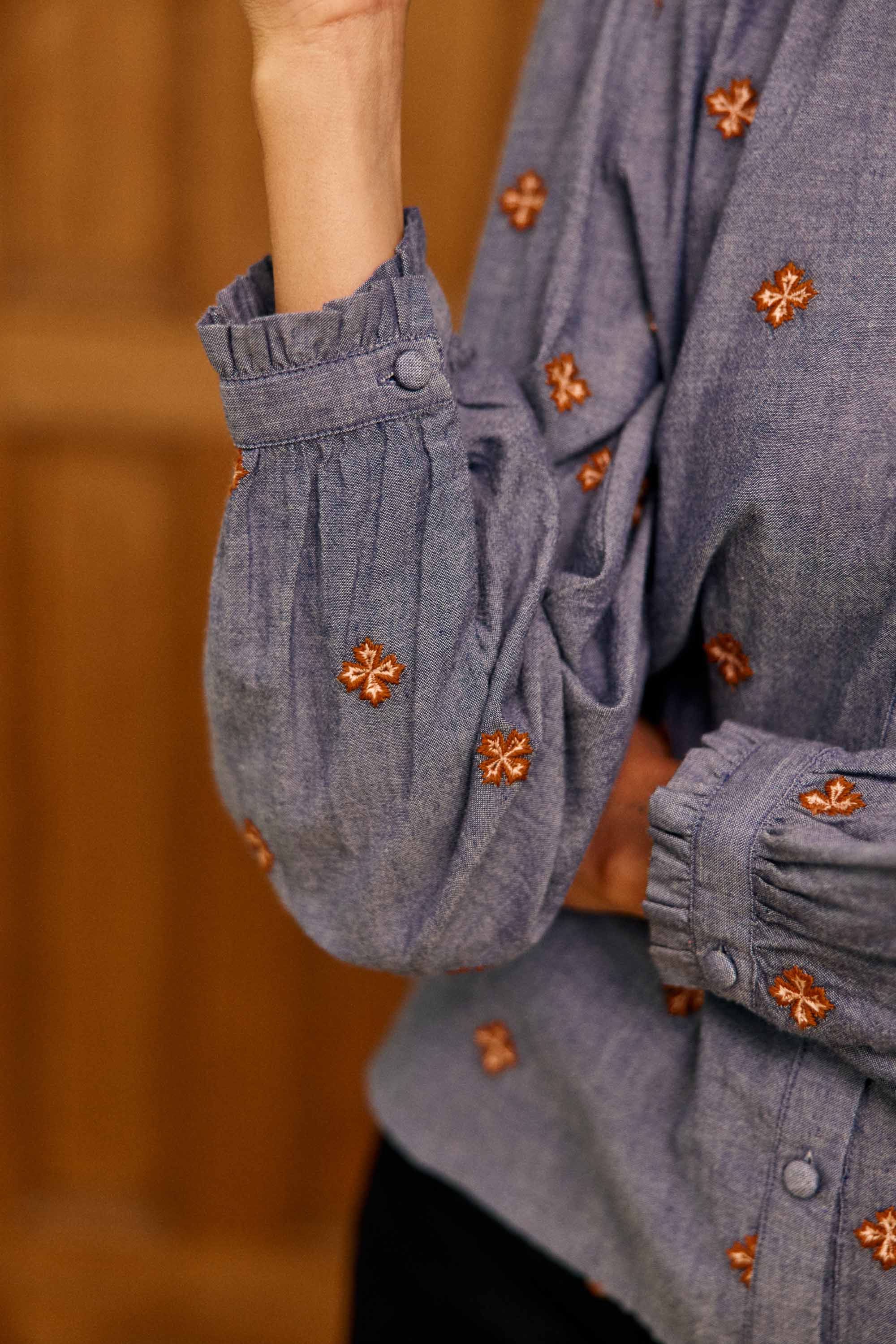 Blouse chambray - Belen