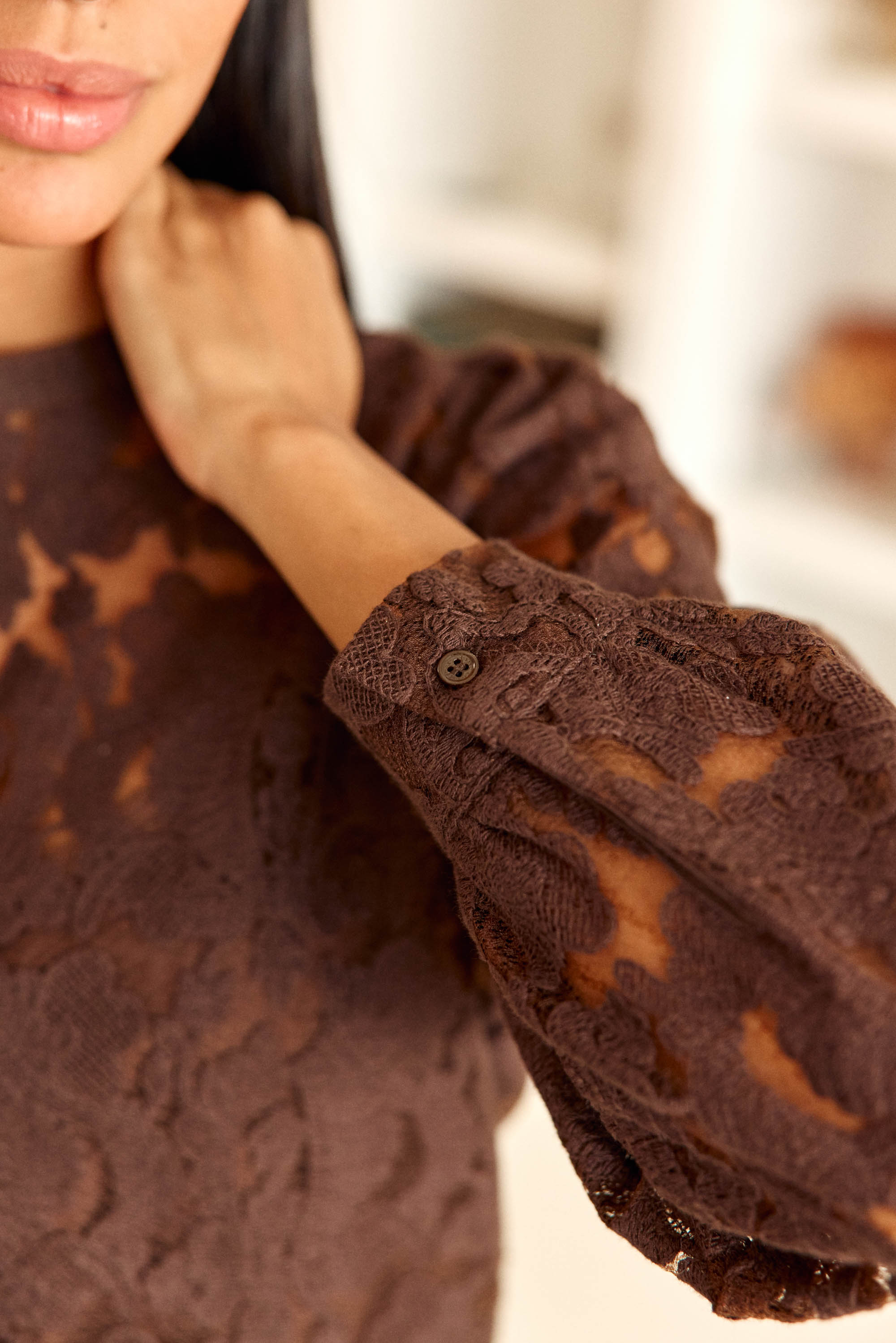 Blouse marron - Berta