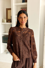 Blouse marron - Berta