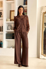 Blouse marron - Berta