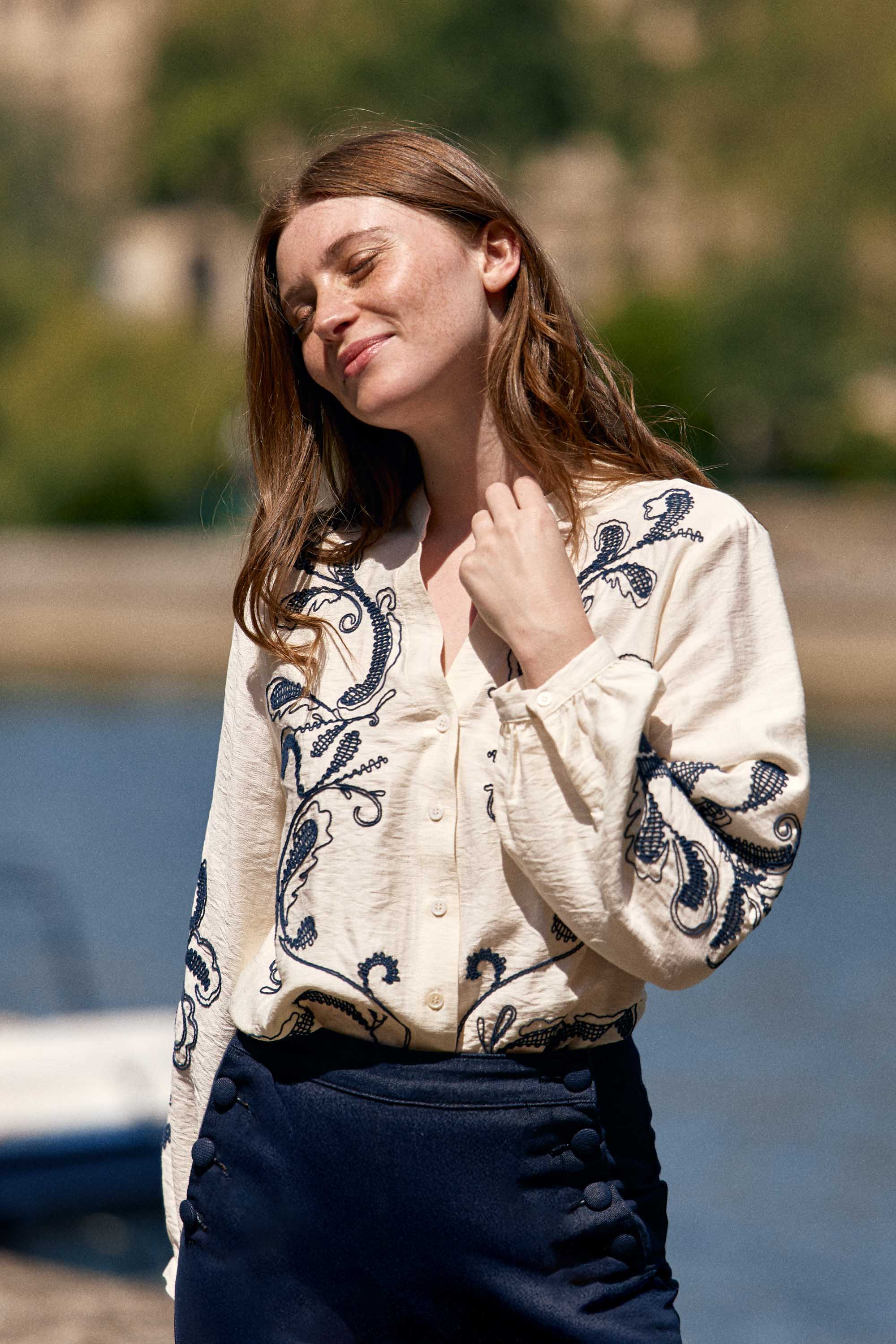 Blouse brodée - Beyta