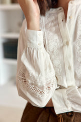 Blouse ecru - Bilena