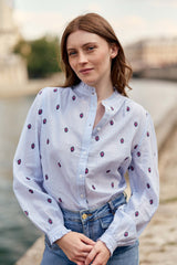 Blouse avec broderies - Blooma
