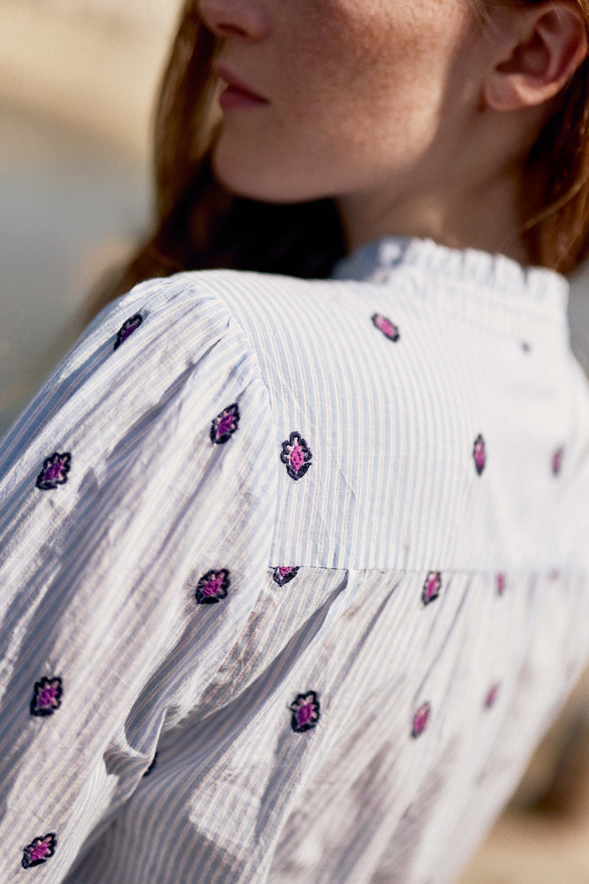 Blouse avec broderies - Blooma