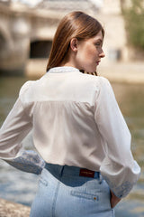 Blouse avec broderies - Bloy