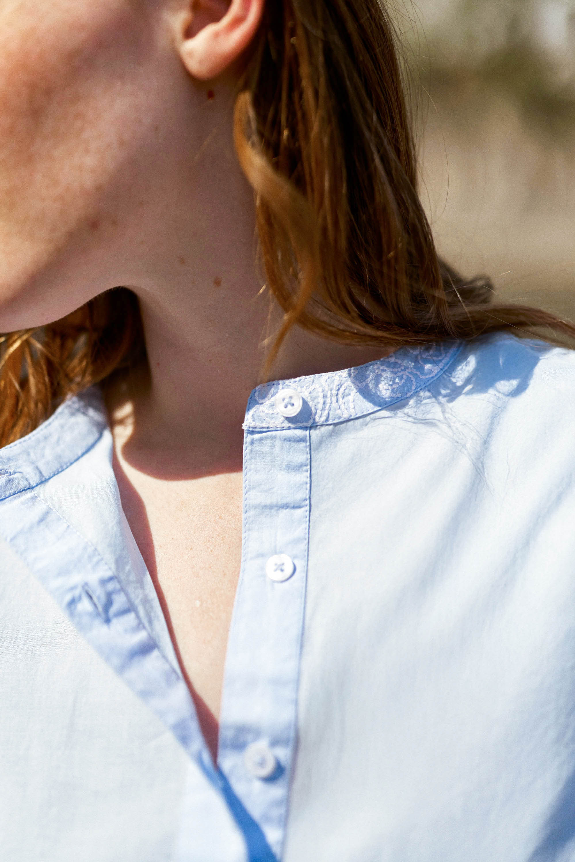 Blouse avec broderies - Bloy