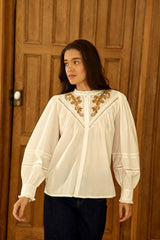 Blouse écru - Bobie