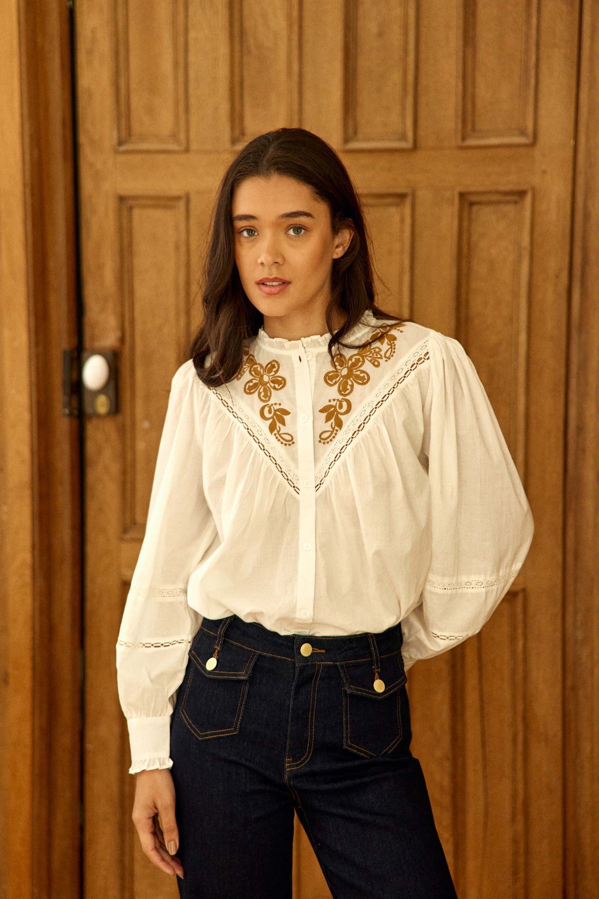 Blouse écru - Bobie