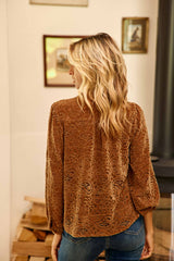 Blouse camel - Bolentia