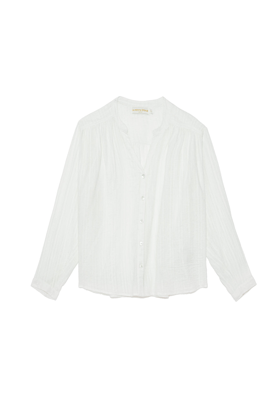 Blouse col V blanc - Bolia