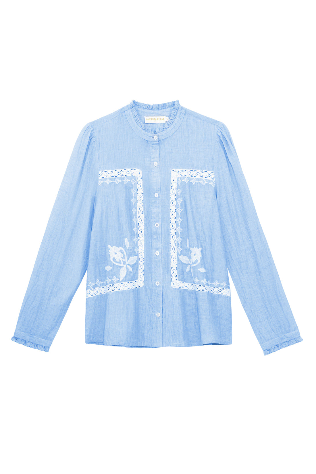 Blouse avec broderies - Borys