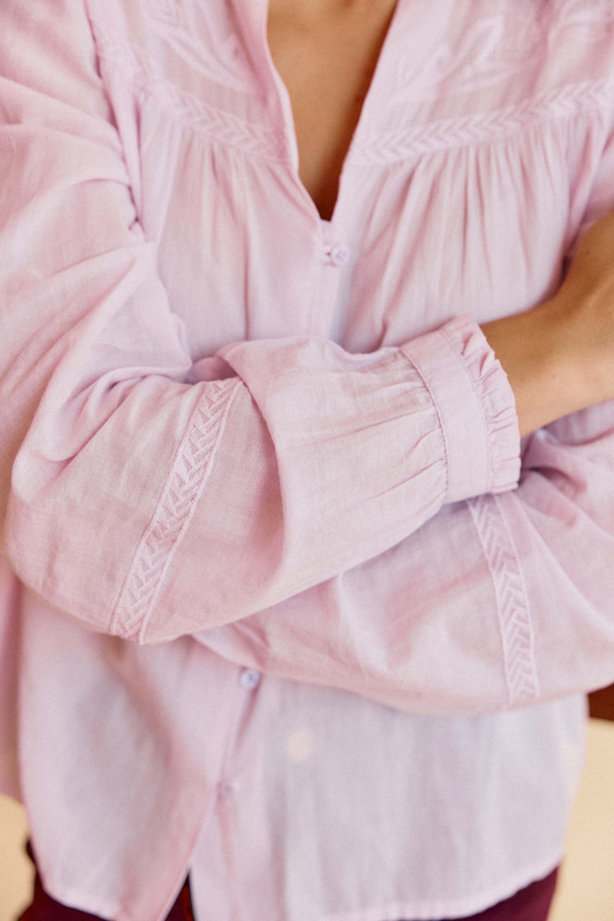 Blouse parme - Bowie