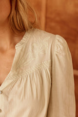 Blouse vert amande - Bowie